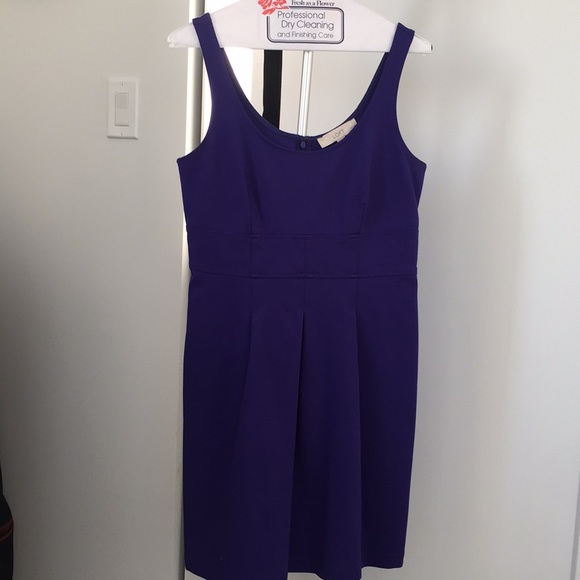 LOFT Royal blue summer dress - Picture 1 of 8